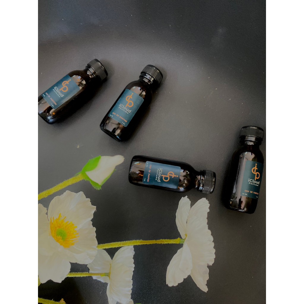 Icloud น้ำหอมขวดเเเบบเติม ปริมาณเยอะมากได้ในราคาสบายกระเป๋าไปเลย