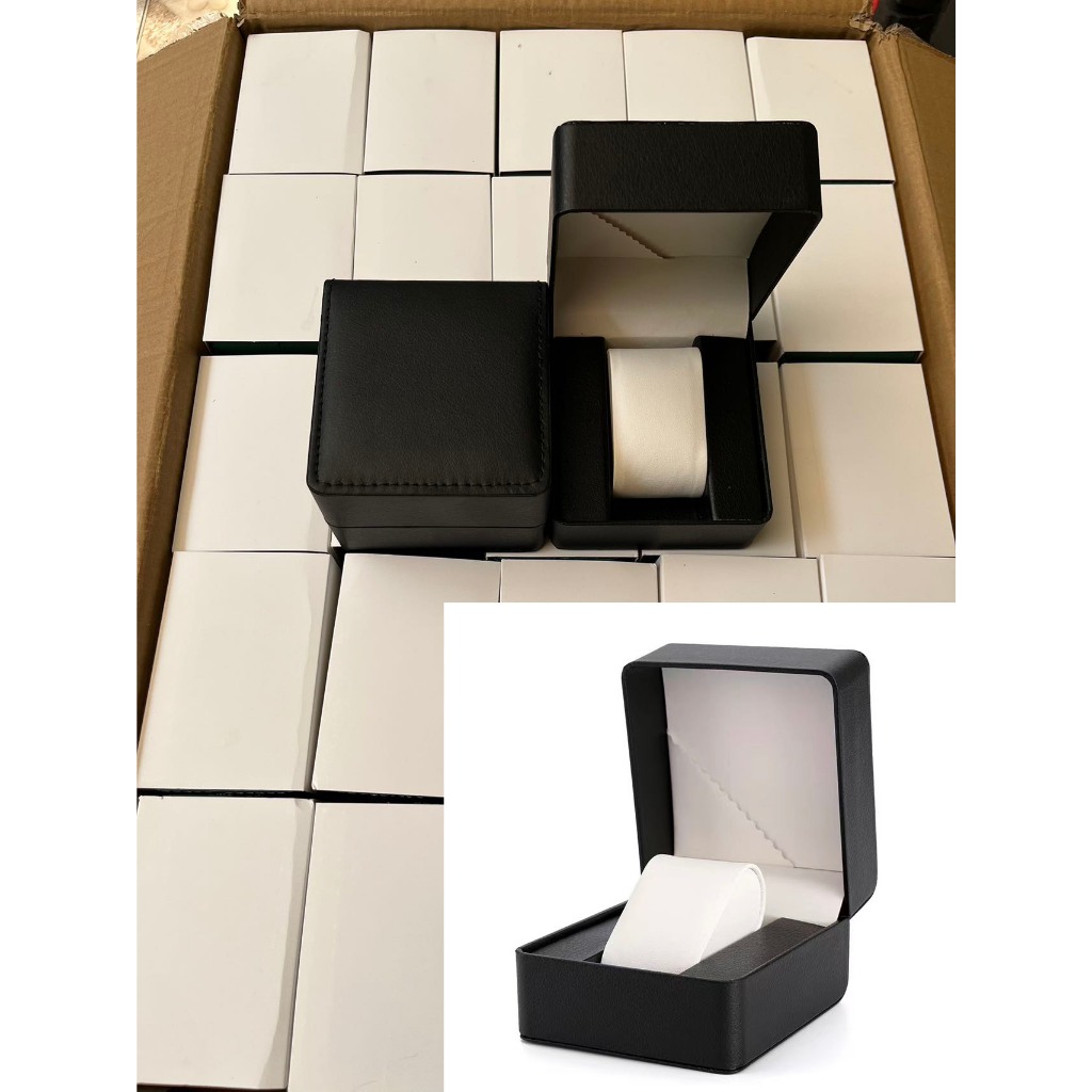 ขายส่ง กล่องนาฬิกา กล่องใส่นาฬิก ราคาหนึ่งลัง100ใบ Watch Box กล่องของขวัญ มี 4 สี