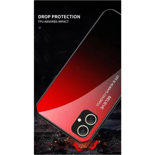 เคสกระจกทูโทน Samsung A05 ใช้สำหรับ Samsung A05 5G เคสกระจกสองสี กันกระแทก ซัมซุงA05