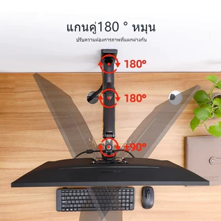 Wall-mounted display bracket North Bayou NB F150 ขาแขวนจอมอนิเตอร์ ขาแขวนจอทีวี ขาแขวนจอคอมพิวเตอร์ แบบติดผนัง 17-35"