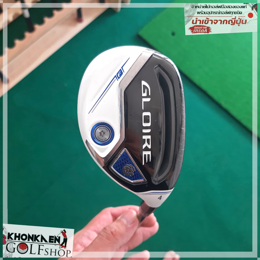 U4 TaylorMade Gloire F2 Loft 22 ก้าน Fujikura GL6600 FLEX-R (มือสอง/นำเข้าแท้จากญี่ปุ่น)