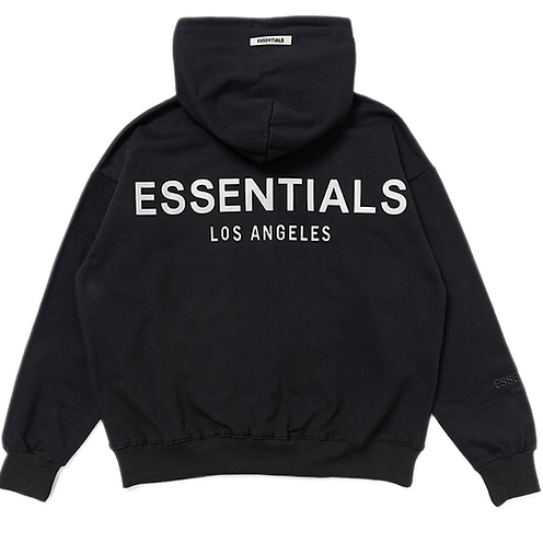 ESSENTIALS BACK LOGO 3M LA HOODIE