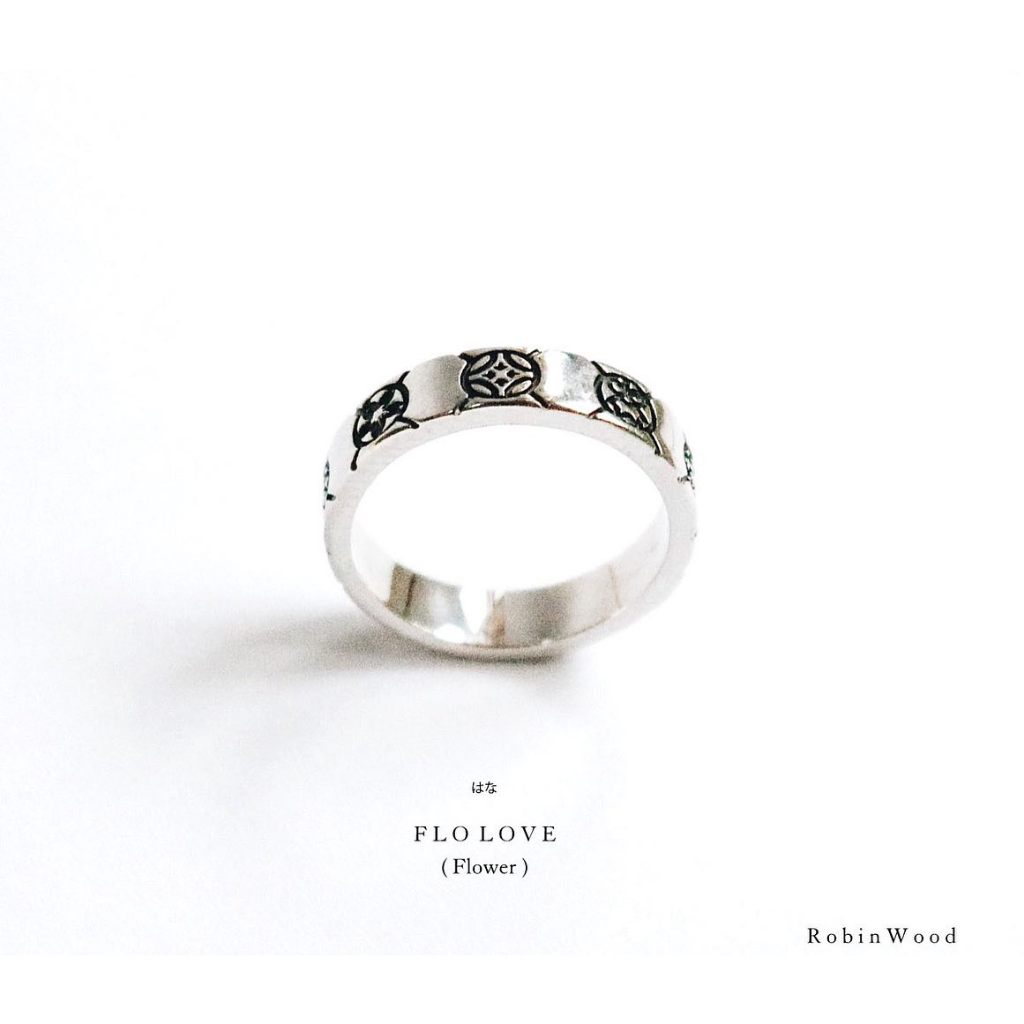 แหวนคู่ผู้ชาย FLO LOVE " ( FLOWER ) RING