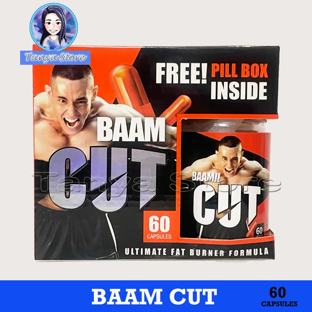 BAAM CUT 60 CAPSULES เผาผลาญไขมัน (exp.04/27)
