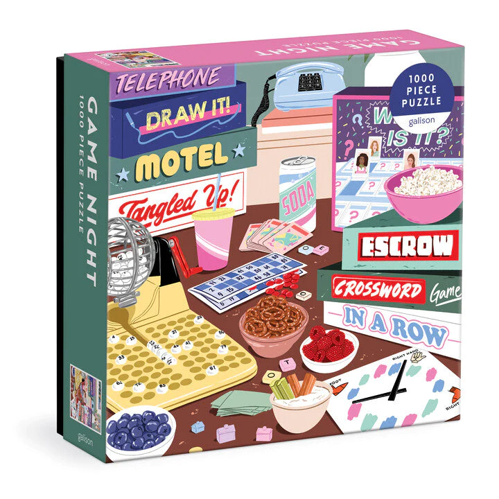 จิ๊กซอว์ 1,000 ชิ้น ลายGame Night 1000 Piece Puzzle