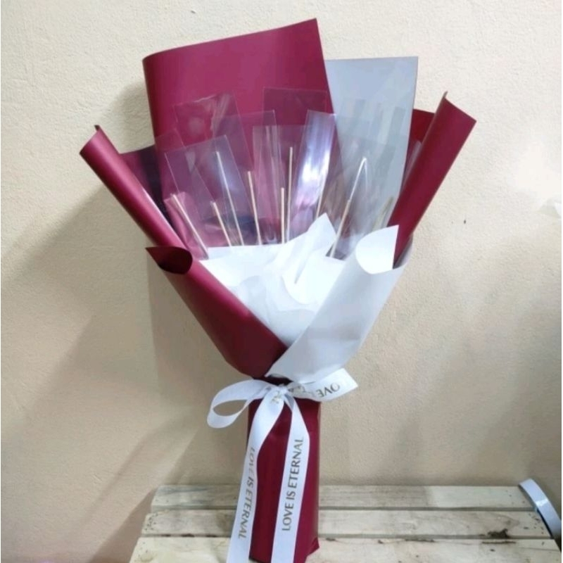 ช่อเปล่าใสธนบัตร 10,20,30,