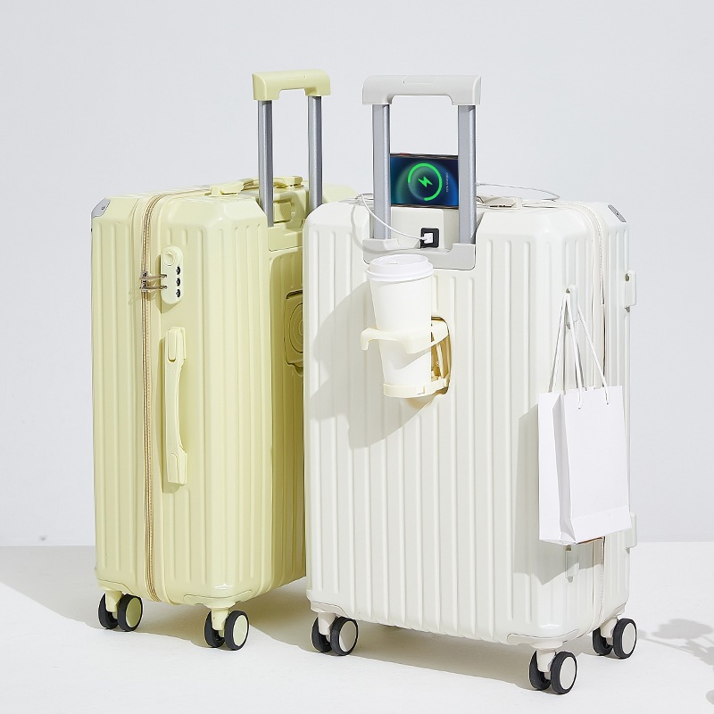 MeeTOO กระเป๋าลาก Weekender Bags 20/24นิ้ว วัสดุPC+ABS แข็งแรงทนทาน ล้อลากคู่360เข็นลื่น ระบบLock 3 รหัสปิ้ง school bags