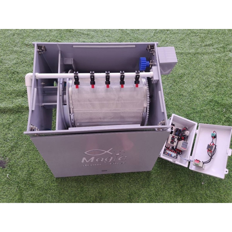 drum filter รุ่น pvc 💯