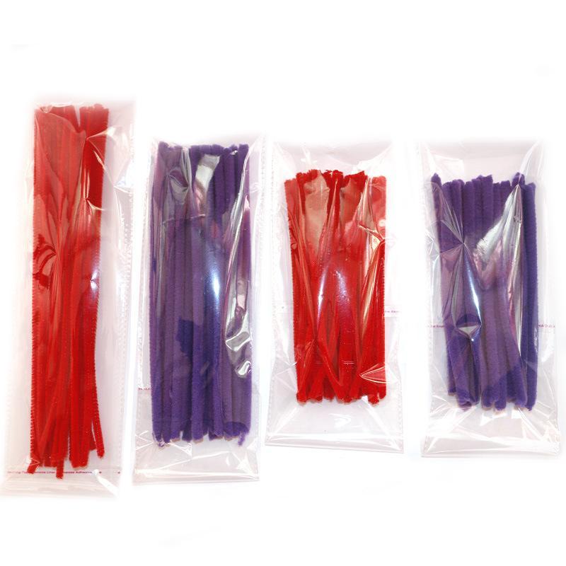 ลวดดัดผม สีแดง ลวดดัด แท่งดัดผม แม่นลวด (1แพ็ค/20ชิ้น)