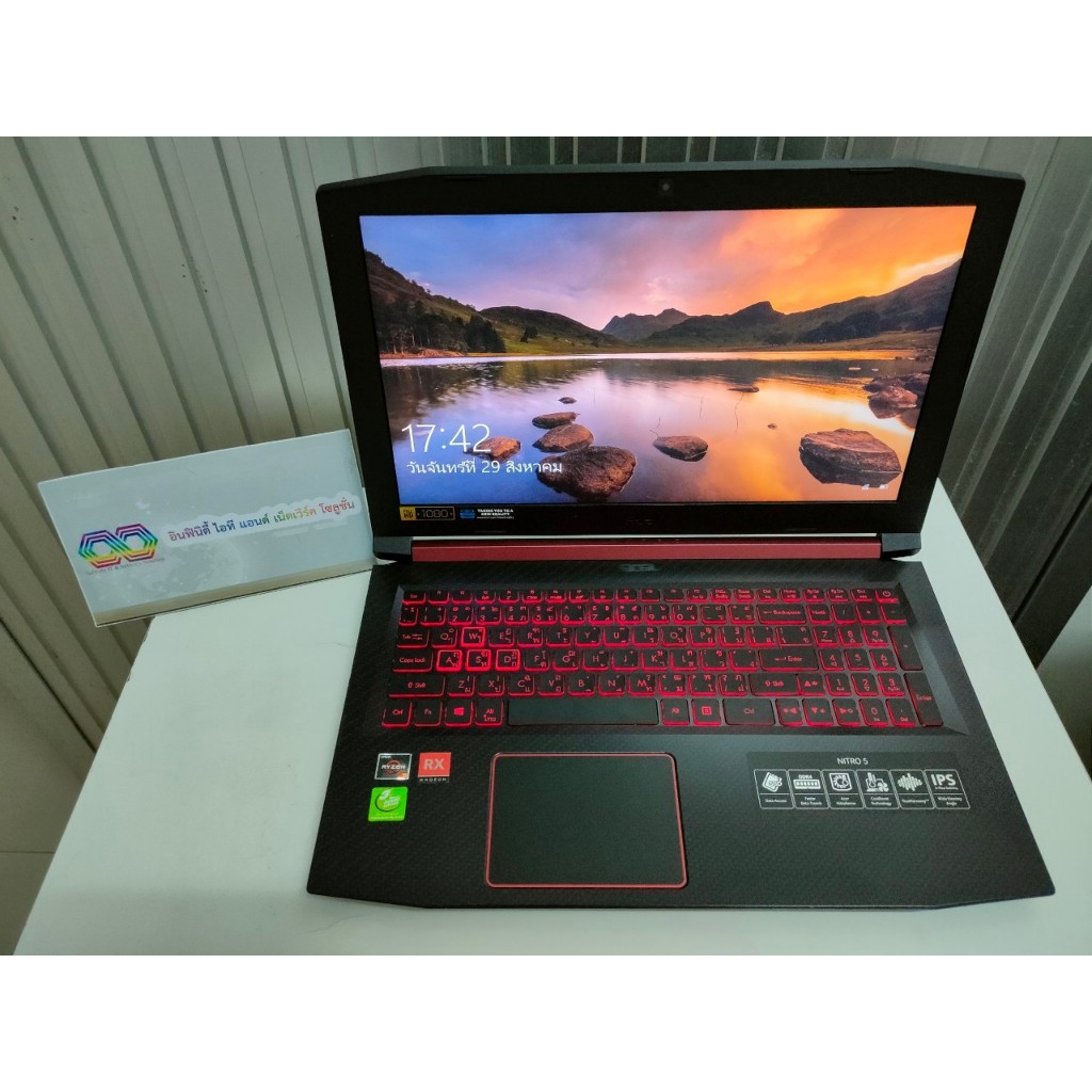 ACER NITRO 5 AN515-42-R7EB  GAMING สภาพสวย เล่นเกมแรงๆ **มือสอง**5-9-66**