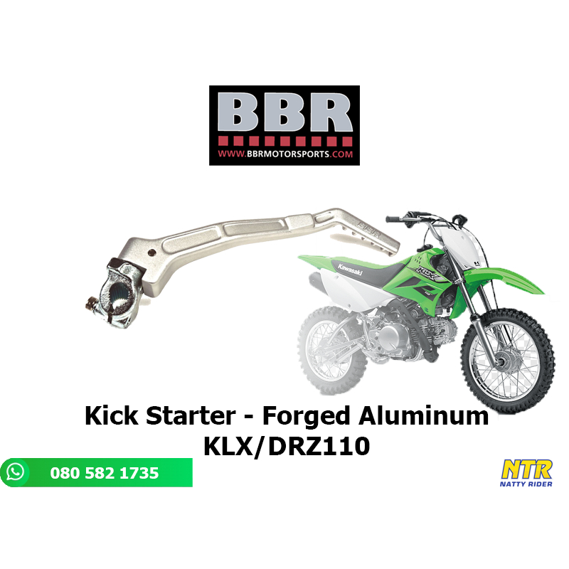 BBR คันสตาร์ท KLX110 (Kick Starter - Forged Aluminum KLX110/L/RL) สินค้าเเท้มีลิขสิทธิ์