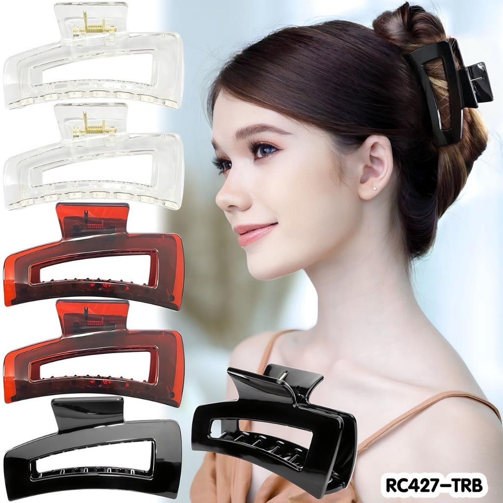 กิ๊บRC427 1 แพ็คมี 6 ชิ้น ราคา 56 บาท กิ๊บติดผม หนีบผม หนีบแฟชั้น กิ๊บแฟชั่น วัยรุ่น อุปกรณ์ตกแต่งผม ยางรัดผม ผู้หญิง