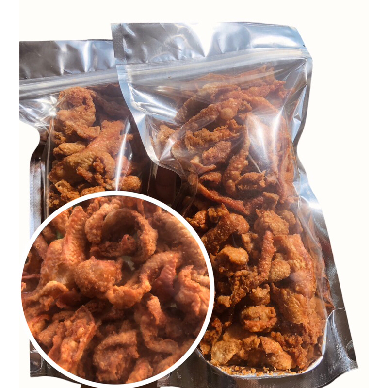 หนังไก่ทอดกรอบขนาด_200กรัม_ทอดใหม่ทุกวัน