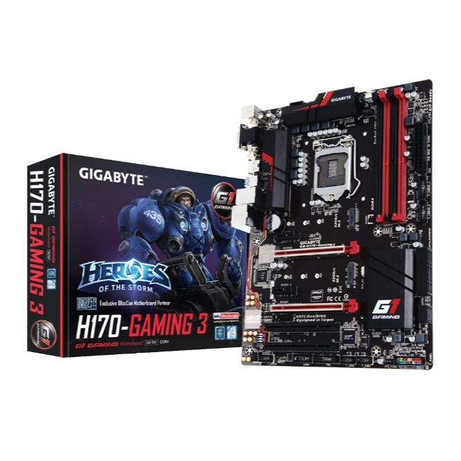 MAINBOARD (เมนบอร์ด) 1151 GIGABYTE GA-H170-Gaming 3