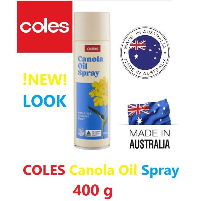 โคลส์ น้ำมันคาโนล่า เรพซีด แบบสเปรย์ 400 g Coles from Australia 100% Coles Canola Oil Spray 400 g