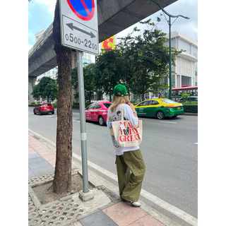 Lazy - cc - Animal Tote Bag - กระเป๋าผ้าลายใหม่ คลอสัตว์น่ารัก
