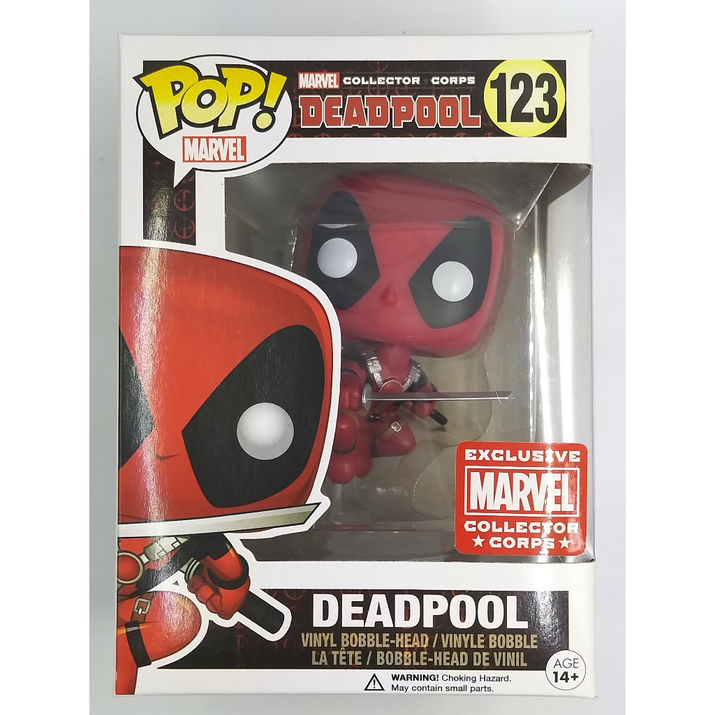 Funko Pop Marvel Deadpool - Deadpool Movie Leaping : 123
