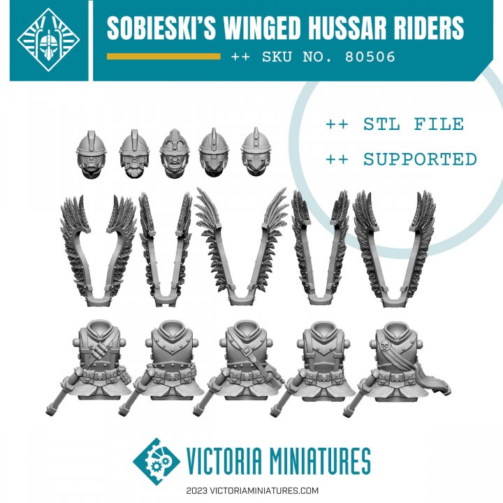 Sobieski's winged hussar raiders