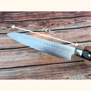 มีดกิวโต (Gyuto knife) มีดเชฟ มีดเชฟญี่ปุ่น มีดทำครัว มีดญี่ปุ่น มีดแล่ปลา มีดแล่ซาซิมิ (ใบมีดยาว 24/27/30 ซม.)