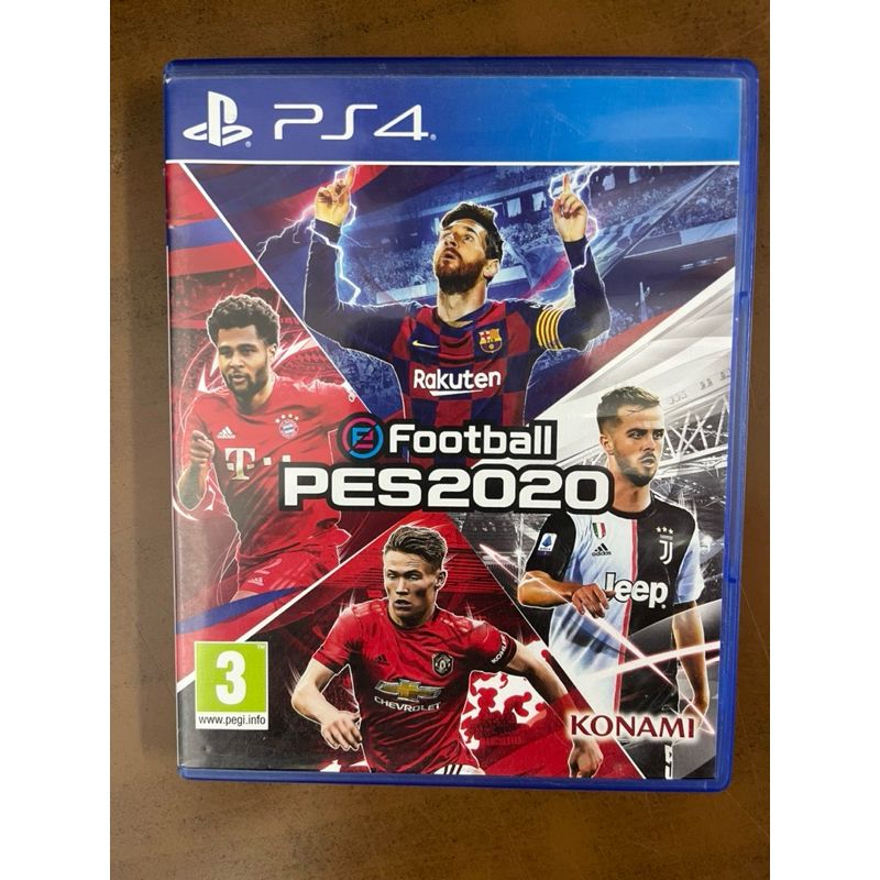 แผ่นเกมฟุตบอลPS4 eFootball pes2020(มือสอง)