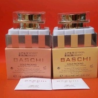 ✨ครีมบาชิโกล์ดรุ่นใหม่ล่าสุด ขนาด 18 กรัม Baschi Gold Advance 18 g. ของแท้ 💯