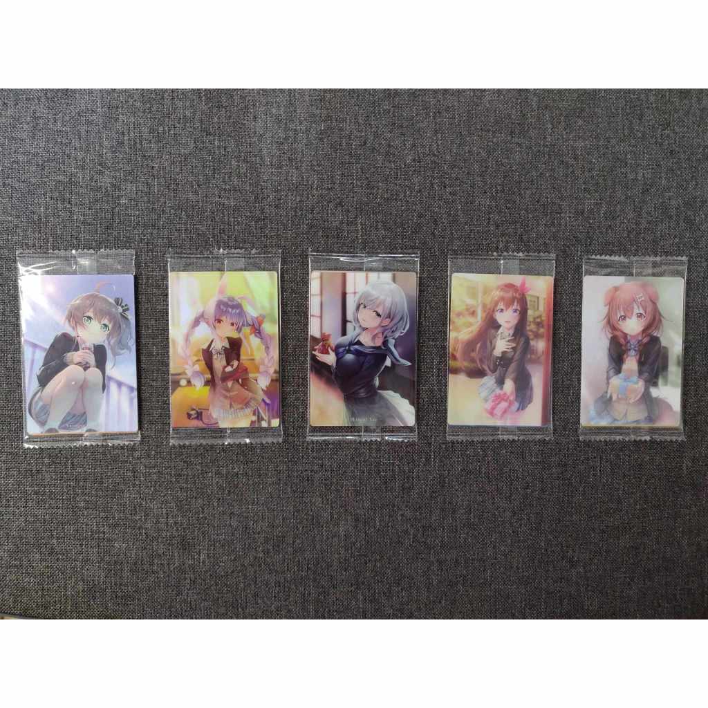 Hololive - Hololive Error Special Choco Wafers Metallic PLACard