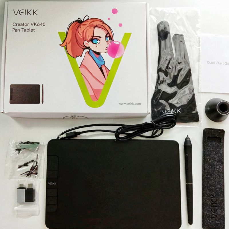 เมาส์ปากกา VEIKK VK640 ขนาด 6X4 นิ้ว (มือสองใหม่มาก) 🔥พร้อมส่ง🔥