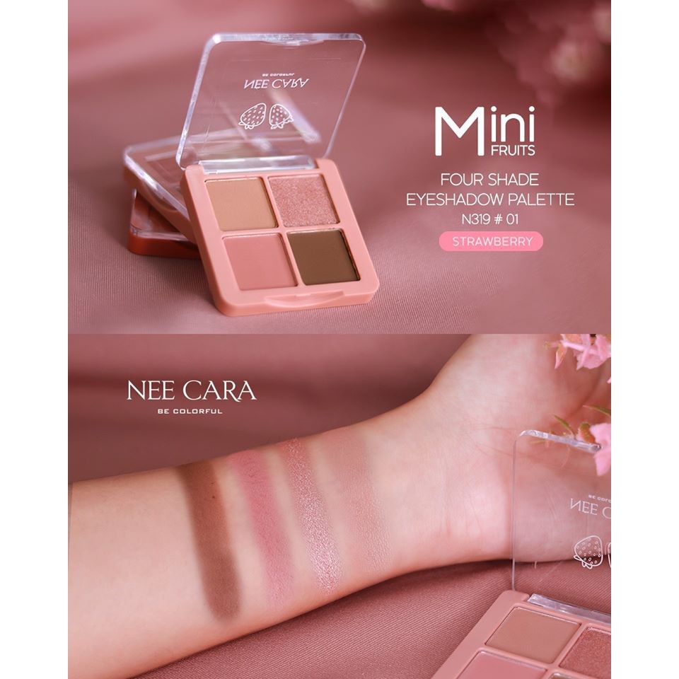 NEE CARA MINI FRUITS EYESHADOW PALETTE | N319