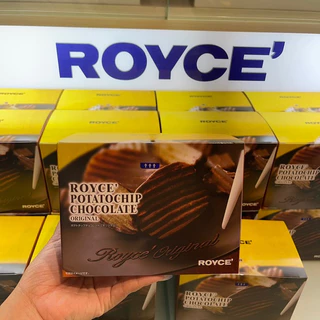 ‼️ของใหม่จากญี่ปุ่น‼️Royce Potatochip Chocolate มันฝรั่งทอดเคลือบช็อกโกแลต ผสมผสานความกลมกล่อม หอมหวานของช็อกโกแลต
