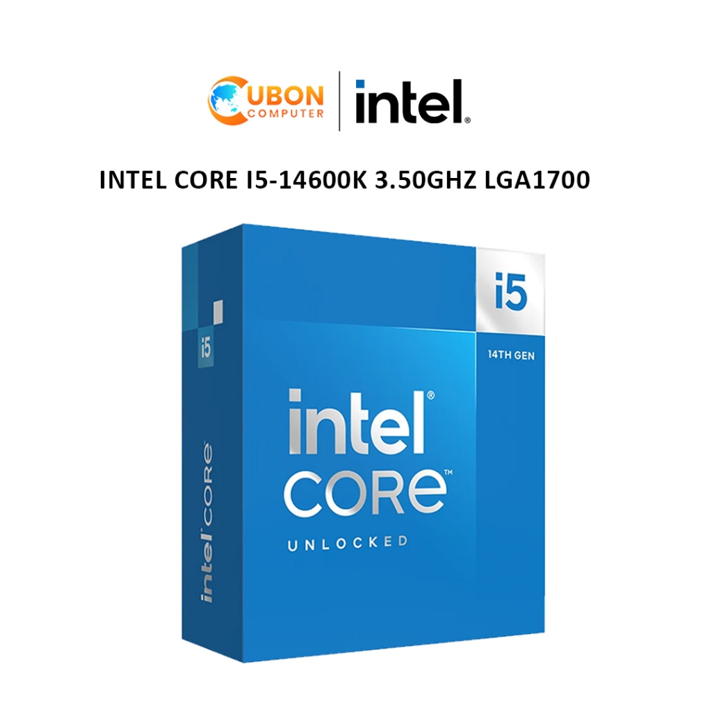 CPU (ซีพียู) INTEL CORE I5-14600K LGA 1700 3.5Ghz ประกันศูนย์ 3ปี