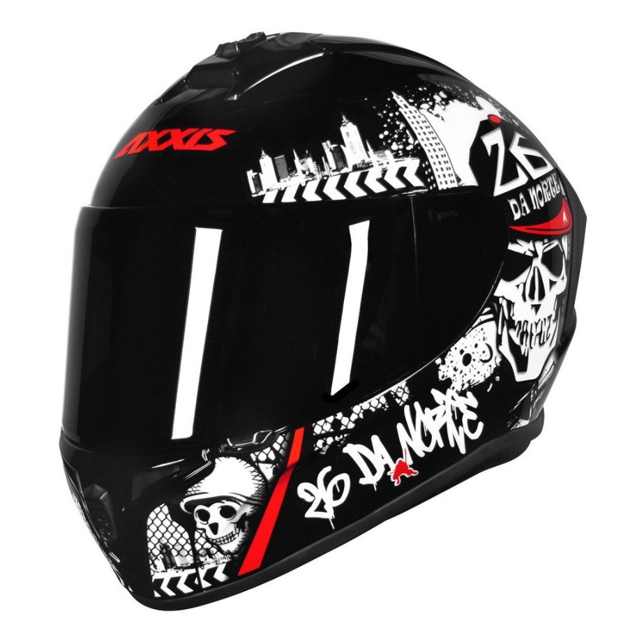 AXXIS HELMETS DRAKEN S - 26 DANORTE B0 GLOSS WHITE