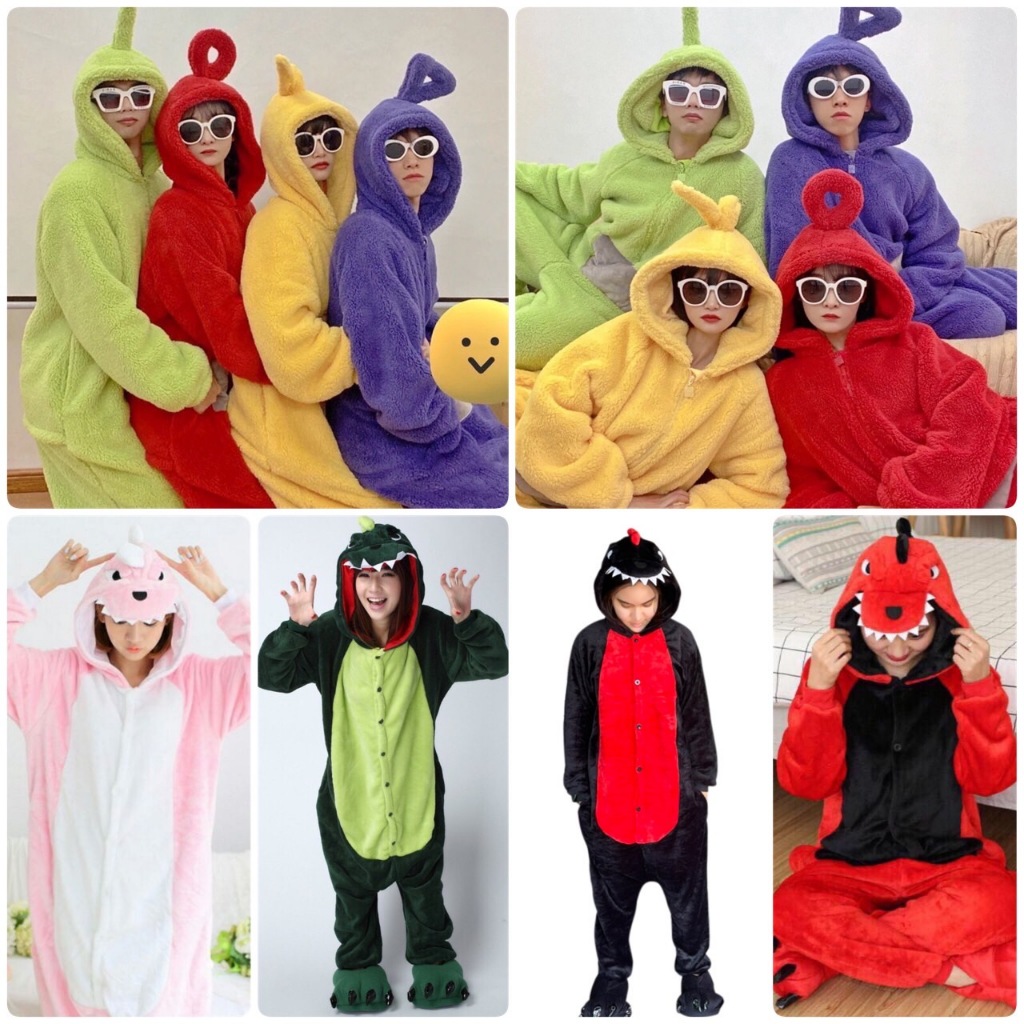 ชุดมาสคอตเทเลทับบี้/ก็อตจิ พร้อมส่ง (ผู้ใหญ่) หนา นุ่ม ใส่ได้ทั้งชาย-หญิง