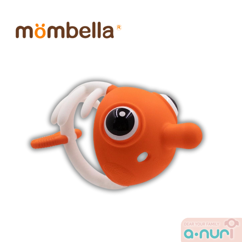 Mombella ยางกัดมัมเบล่าปลาการ์ตูน3in1 แบรนด์จากอังกฤษ มีมอก. ซิลิโคนนิ่ม BPA Free Teether ยางกัดเด็ก