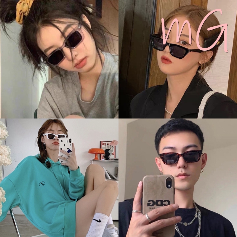 [ส่งจากกทม] My Girl แฟชั่นเกาหลี แว่นตากันแดด hip-hop เรโทร เครื่องประดับแฟชั่น เรียบง่าย Unisex สไตล์คลาสสิก
