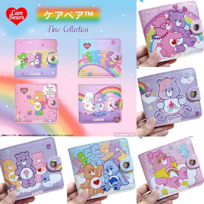 กระเป๋าสตางค์มีช่องใส่บัตรลายการ์ตูน พร้อมส่ง