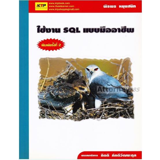 หนังสือ ใช้งาน SQL แบบมืออาชีพ