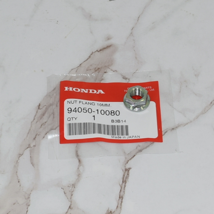 น๊อตหน้าแปลน น๊อตหูเครื่อง 10มิล แท้ศูนย์ฮอนด้า ราคา/1ชิ้น 94050-10080