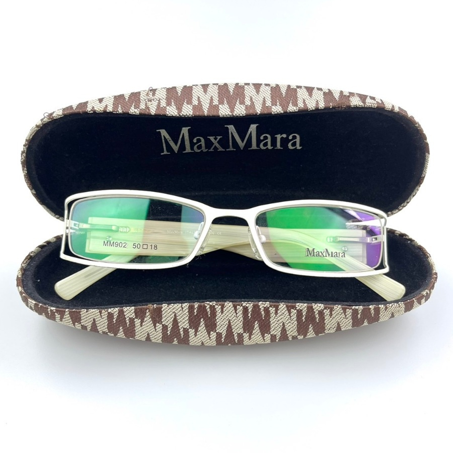 Max Mara กรอบแว่นตา แว่่นสายตา สำหรับเลนส์สายตา งานพรีเมี่ยม แบรนด์ดัง ดีไซน์สุดหรู (#MM1)