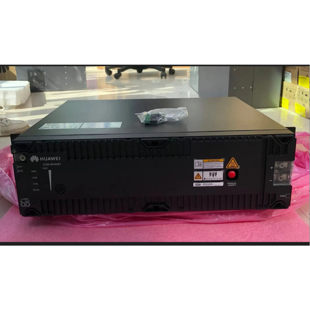 (ของใหม่) แบตเตอรี่ Lithium Battery 48V. 100A. Huawei ESM-48100B1 พร้อมใช้งานได้เลย