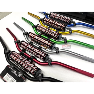 แฮนด์ผอม Renthal รหัส 971 ขนาด22mm. / (พร้อมส่งในไทย)