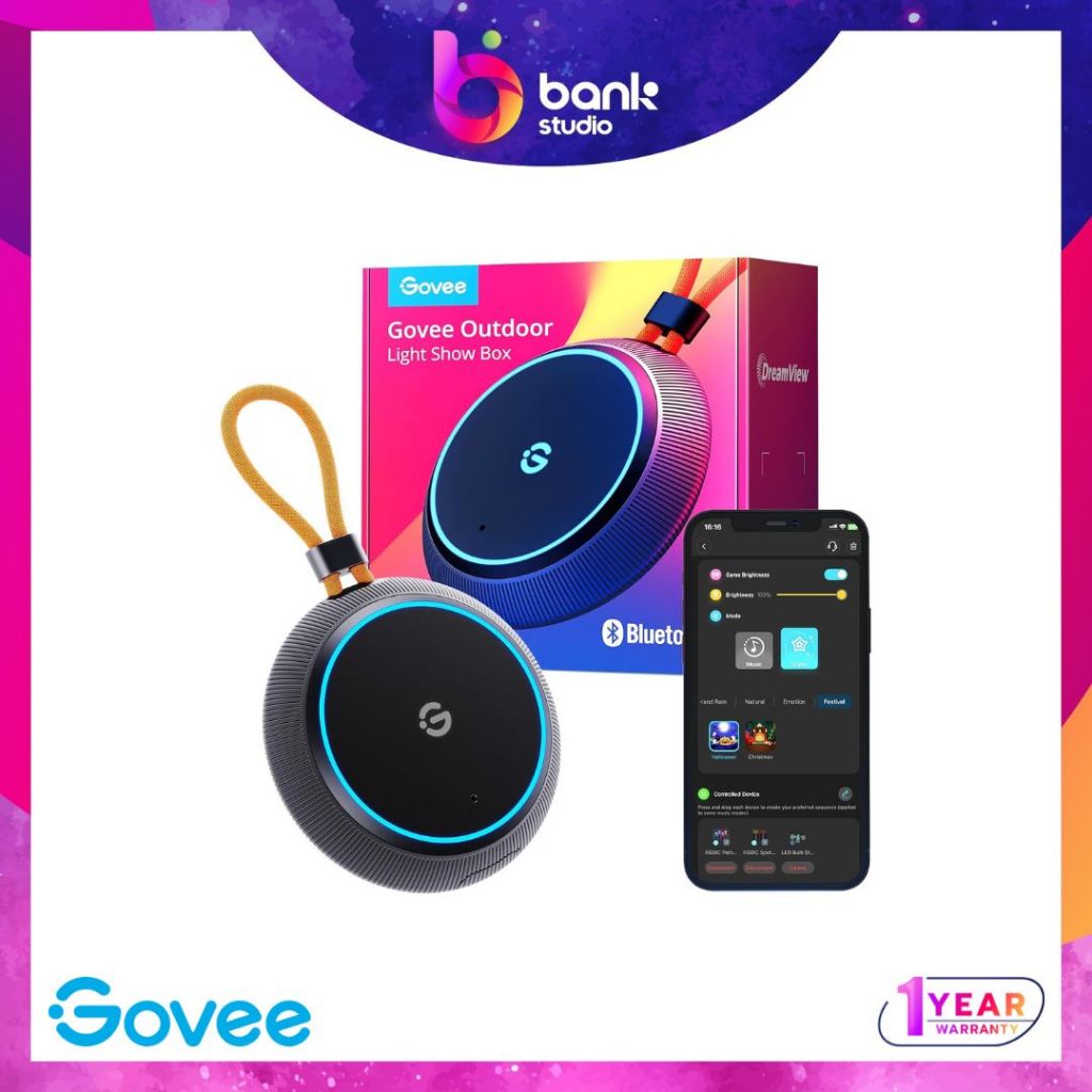 (ประกัน 1ปี) อุปกรณ์ซิงค์เพลง Govee Music Sync Box V.2