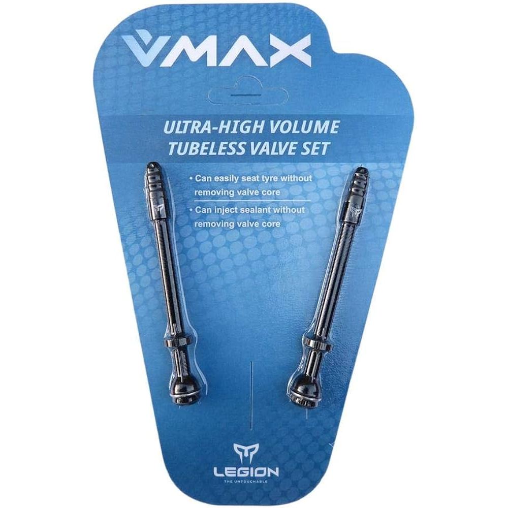 VMAX Tubeless Valves High Volume Aluminium  สามารถขึ้นล้อ Tubeless ได้ โดยไม่ต้องใช้ปั้ม วาล์วทูปเลส จุ๊ปลมล้อ Tubeless – โปรปัง