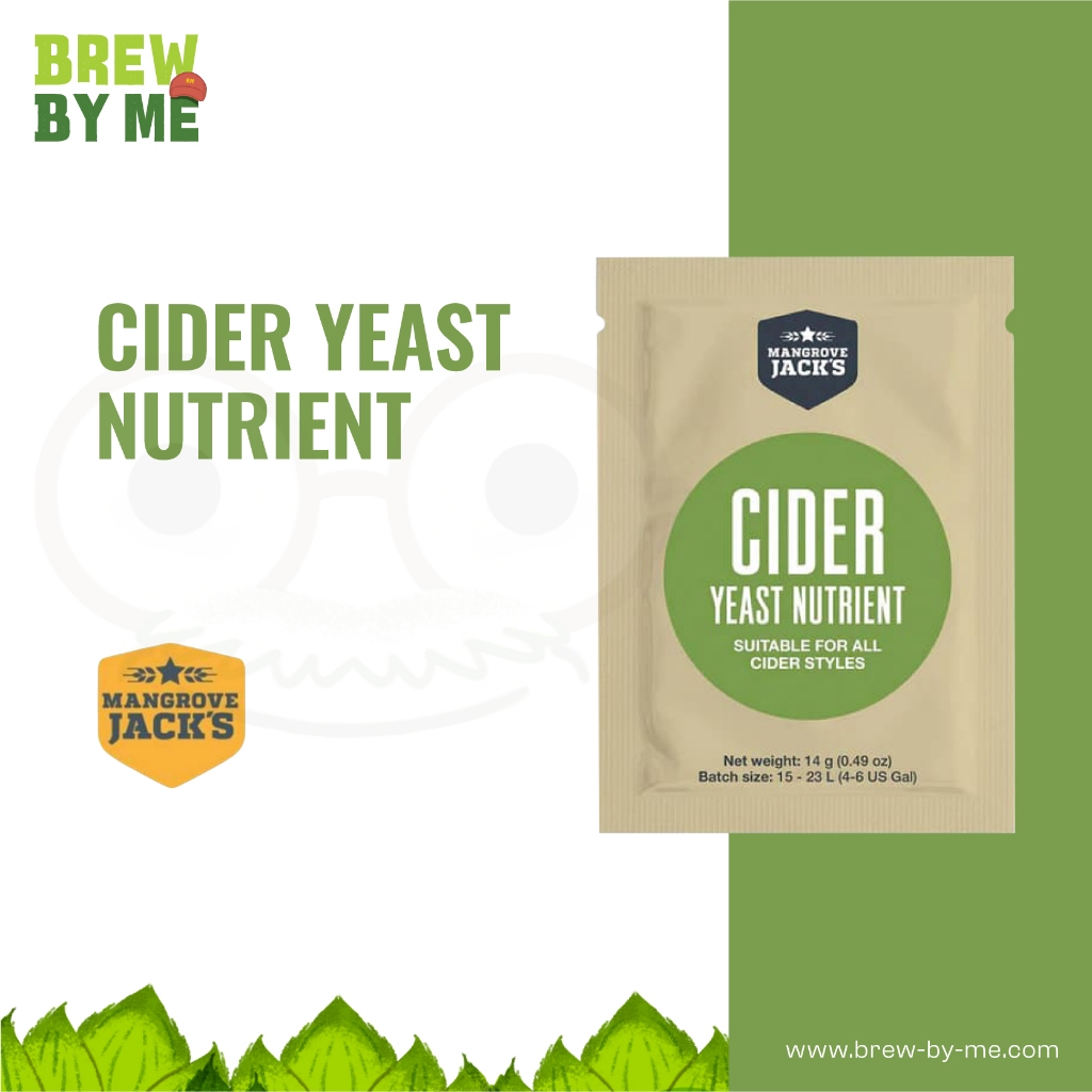 Cider Yeast Nutrient – Mangrove Jack’s 14g