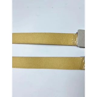 เข็มขัดนักเรียนชายสีน้ำตาล หัวเสือและหัวสี่เหลี่ยม คุณภาพดี พร้อมส่ง(TA)