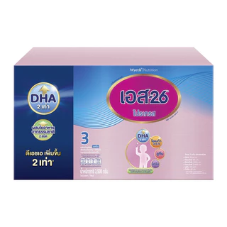 นมผง S26 โปรเกรส สูตร 3 S-26 Progress เอส26 2500/3500 (ม่วง)