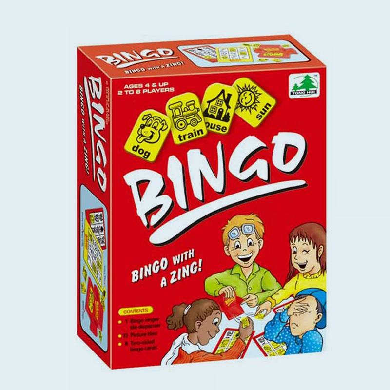 Bingo Award Winning Preschool Game for Pre/ Early Readers Age 4 and Up