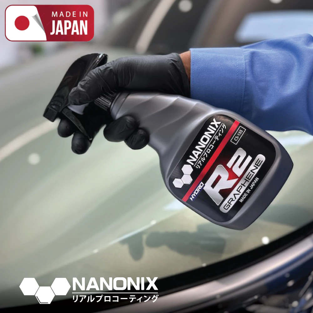NANONIX R2 สเปรย์เคลือบสีรถยนต์สุตรกราฟีน น้ำยาเคลือบแก้ว นำเข้าจาญี่ปุ่น มีส่วนผสมเคลือบแก้วกราฟีน thumbnail 3