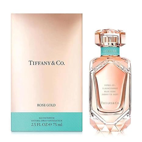 Tiffany Rose Gold Eau de Parfum Spray for Women, 2.5 Ounce 75ml