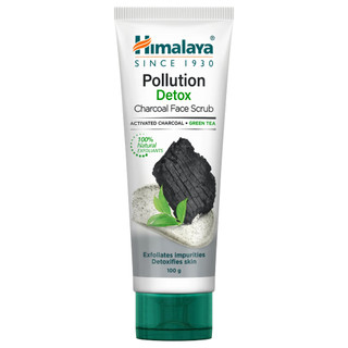 (ซื้อในไลฟ์ 79 บาท)Himalaya Pollution Detox Charcoal Face Scrub ช่วยขจัดสิ่งสกปรก ดีท็อกซ์ผิวให้คุณมีผิวที่กระจ่างใส