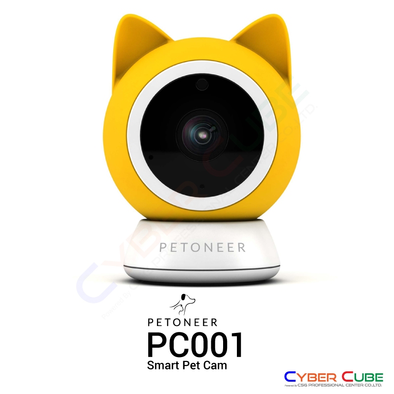 PETONEER Smart Pet Cam PC001 1080P 2MP Wi-Fi Camera ( กล้องวงจรปิด สำหรับสัตว์เลี้ยง ไร้สาย )